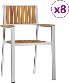 vidaXL Σετ Εξωτερικής Τραπέζης 9 pcs