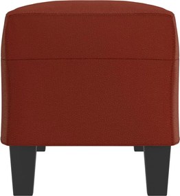 vidaXL Πάγκος Μπορντό 100x35x41 εκ. Υφασμάτινος