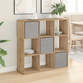 vidaXL Πλαϊνό γραφείο Artisan Oak 102 x 31 x 99,5 εκ.