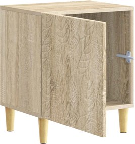 vidaXL Κομοδίνο 2 τεμ. Sonoma Δρυς 43 x 34,5 x 50 εκ