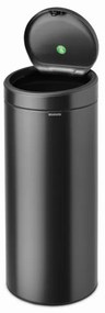 Κάδος Brabantia Touch Bin New 1008860, 30 l, αθόρυβο και ομαλό κλείσιμο, σκούρο γκρι