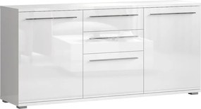 Μπουφές Realm 3D2S-Μήκος: 180 εκ.-Λευκό - 180.00Χ45.00Χ85.00cm