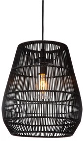 Φωτιστικό Κρεμαστό Lucide 03844-01-30 NERIDA Μαύρο Ματ (Black Mat)