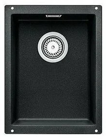 Blanco Subline-U 320-U Anthracite SILGRANIT™ PuraDur™ Γρανιτένιος Νεροχύτης Υποκαθήμενος με 1 Γούρνα 35x46 cm