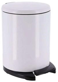 Κάδος Απορριμμάτων Softclose 06.6546100 6lt White Metal