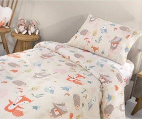 Σετ Σεντόνια Παιδικά 165x250 Timber Pudra 5206480639111