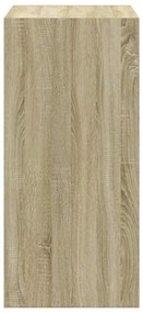 vidaXL Ντουλάπα Χρώμα Sonoma Δρυς 77 x 48 x 102 εκ. Επεξεργασμένο Ξύλο