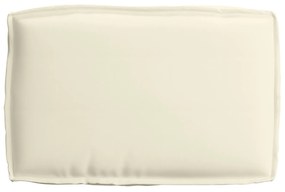 vidaXL Μαξιλάρι Παλετών για Καθίσμα Κρεμ 60x40x8 εκ. Πολυεστερικό