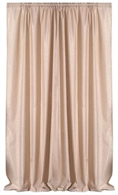 Κουρτίνα Με Τρέσα 4510 Gold Viopros 140X270cm Cotton-Polyester