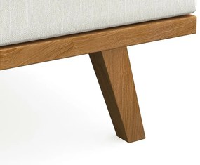 Γωνιακός Καναπές Seattle K120, Δρυς, Beige, 220x160x85cm, Πόδια: Ξύλο | Epipla1.gr