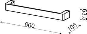 Απλίκα Τοίχου LED Aca Foga ZD810412LEDWH White