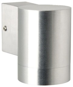 Φωτιστικό Τοίχου Tin Maxi 21509929 12,5x10,5cm 1xGU10 35W IP54 Aluminium Nordlux Μέταλλο,Γυαλί