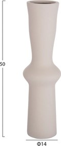 ΕΠΙΤΡΑΠΕΖΙΟ ΚΕΡΑΜΙΚΟ ΔΙΑΚΟΣΜΗΤΙΚΟ SCEPTER HM4637.03 ΓΚΡΙ ΜΑΤ Φ14x50Υεκ