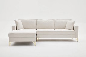 Corner Sofa Berlin Left - Cream, Gold Cream
Gold