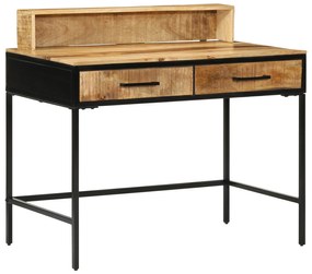 vidaXL Τραπέζι Κονσόλας 100x55x75 εκ Μασίφ Στιβαρού Ξύλου Μάνγκο