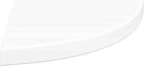 vidaXL Ράφι Γωνίας Πλωτή Λευκή 35x35x3,8 εκ. από MDF