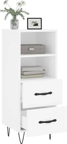 vidaXL Ντουλάπι Λευκό 34,5 x 34 x 90 εκ. από Επεξεργασμένο Ξύλο