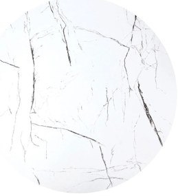 Uni 2 Τραπεζακι Σαλονιου Γκρι Μαρμαρο 120x60x45