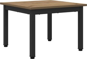 vidaXL Τραπεζάκι σαλονιού Artisan Δρυς 50 x 50 x 36 εκ.