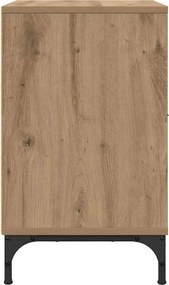vidaXL Κομοδίνο artisan δρυς 49 x 36 x 61 εκ Επεξεργασμένο ξύλο