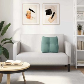 vidaXL Μαξιλάρι Πλάτης Θαλασσί 45 x 24 x 50 εκ Βελούδο