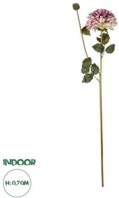 Artificial Garden PURPLE CHRYSANTHEMUM BRANCH 21322 Τεχνητό Διακοσμητικό Μωβ Κλαδί Χρυσάνθεμο Y70cm Globostar-21322-Μωβ 21322