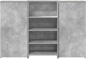 vidaXL Γραφείο υποδοχής 155x50x103,5 εκ. Επεξεργασμένο Ξύλο