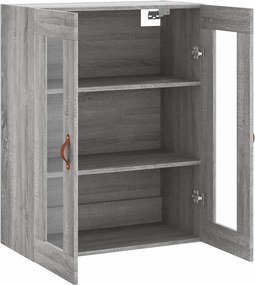 vidaXL Ντουλάπι Τοίχου Γκρι Sonoma 69,5 x 34 x 90 εκ.