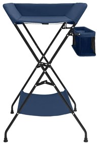 vidaXL Αλλαξιέρα Μωρού Ναυτικό Μπλε Σιδερένια