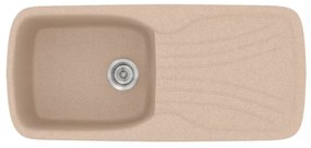 Sanitec Classic 308 Granite Sand Νεροχύτης
