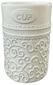 Ποτηροθήκη Κεραμική DS17077102 Beige Max Home Ceramic