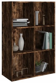 vidaXL Βιβλιοθήκη/Βοηθητικό Ντουλάπι Καπν. Δρυς 66x30x98 εκ. Επεξ Ξύλο