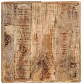 vidaXL Τραπέζι Bistro 60 x 60 x 77 εκ. Ακατέργαστο Ξύλο Μάνγκο