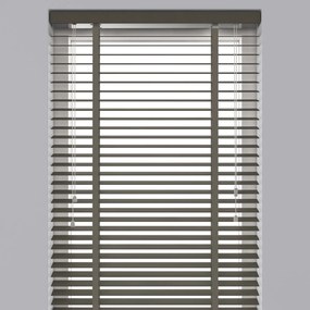 Decosol Στόρι με Οριζόντιες Περσίδες Taupe 160x180 εκ. 50 χιλ. Ξύλινο