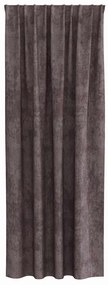 vidaXL Κουρτίνα με κουρτίνες 2 pcs Καφέ 225 x 140 εκ. Βελούδο