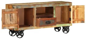 vidaXL Έπιπλο Τηλεόρασης 110 x 30 x 53 εκ. από Μασίφ Ανακυκλωμένο Ξύλο