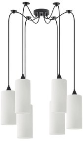 SE21-BL-4-BL6-GL3 ADEPT TUBE Pendant White Glass+