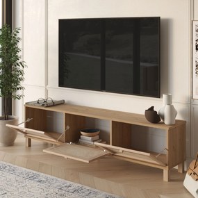 Έπιπλο Τηλεόρασης Δρυς CROBOR 180x32x45.6