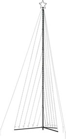 vidaXL Χριστουγεννιάτικο δέντρο LED 789 LED πολύχρωμα 476 εκ.