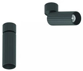 Σποτ Φωτιστικό Οροφής LED 7W IP20 3000K Zambelis-S122-Μαύρο S122