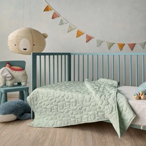 Κουβερλί Βρεφικό Imani 10 Mint Kentia 110x140cm Microfiber-Polyester