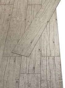 Δάπεδο Αυτοκόλλητο Washed Oak 5,02 μ² / 2 χιλ. από PVC - Γκρι