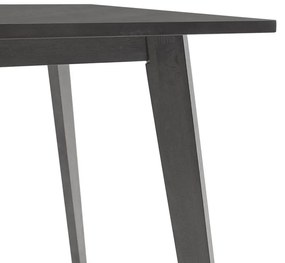 Τραπέζι Benson pakoworld MDF με καπλαμά  χρώμα rustic grey 120x75x75εκ - MDF - 097-000004