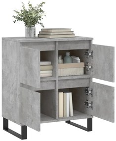 vidaXL Ντουλάπι Γκρι Σκυροδέματος 60x35x70 εκ. Επεξεργασμένο Ξύλο