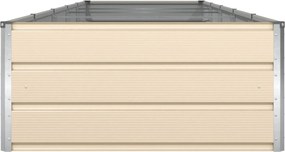 vidaXL Γλάστρα Ελεφαντόδοντο 195 x 100 x 45 εκ Επικαλυμμένος Χάλυβας