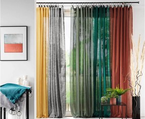 Κουρτίνα Linka Douceur d'intérieur - 140x240cm - Γκρι