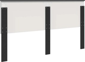 vidaXL Κεφαλάρι Μαύρη Δρυς 100 cm Μηχανικά επεξεργασμένο ξύλο