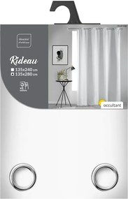 Κουρτίνα blackout Occult Douceur d'intérieur - 135x280cm - Λευκό