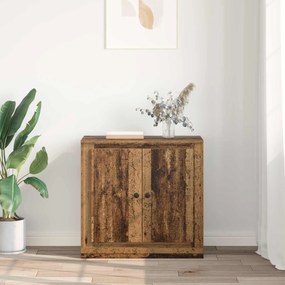 vidaXL Πλαϊνό γραφείο Παλιό Ξύλο 70 x 35,5 x 67,5 εκ.