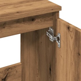 Ντουλάπι Νιπτήρα τεχνίτης Δρυς 58x33x60 εκ. Επεξεργασμένο Ξύλο - Καφέ